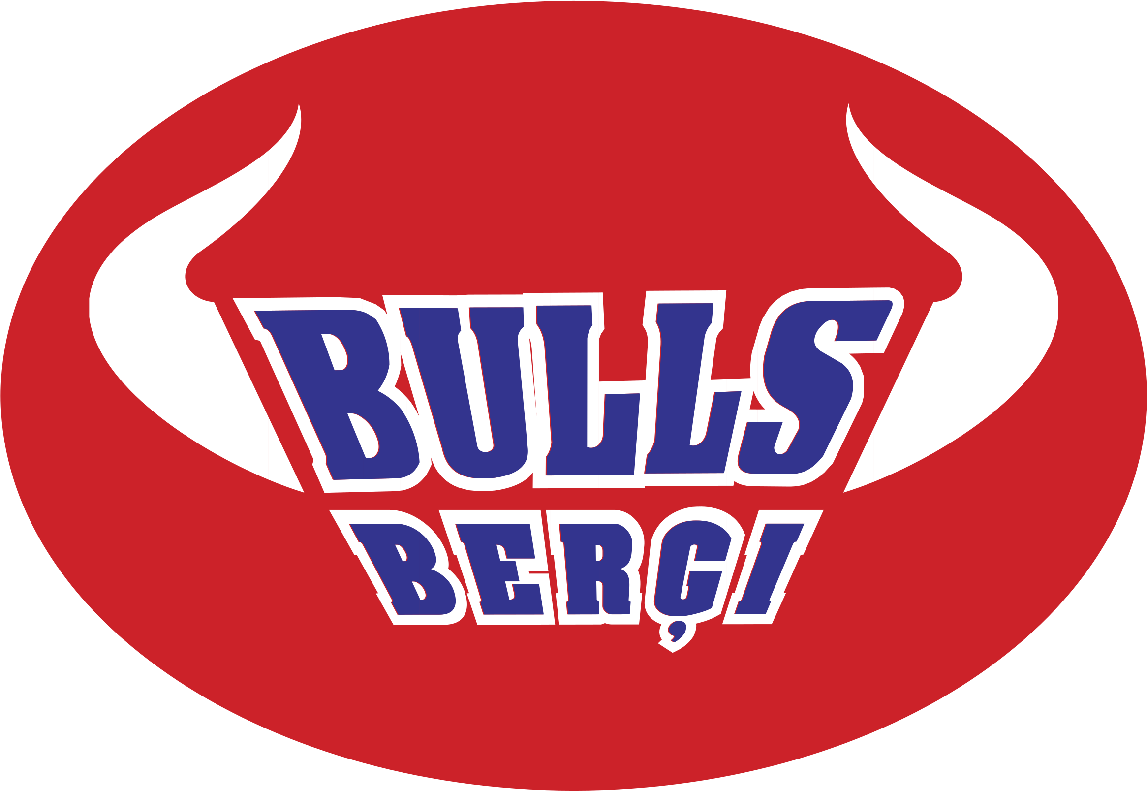 Bulls Bergi Logo Png Transparent - Circle Clipart (2400x2400), Png Download