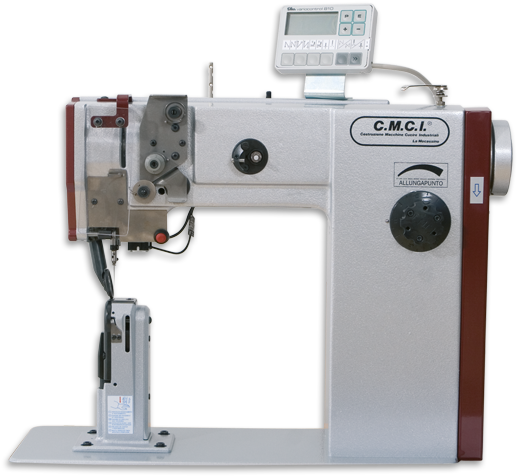 Single Needle Post Machine - Sewing Machine Clipart (850x500), Png Download