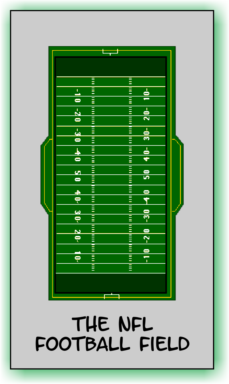 American Football Field Clipart (799x1341), Png Download