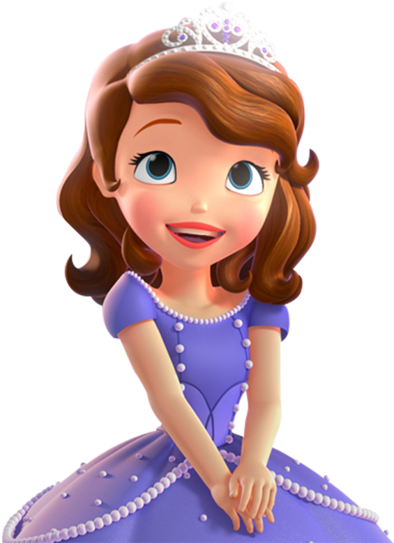 Princesa Sofia - Sofia The First Forever Royal Clipart (654x800), Png Download