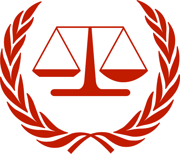 Small - Scales Of Justice Red Clipart (600x513), Png Download