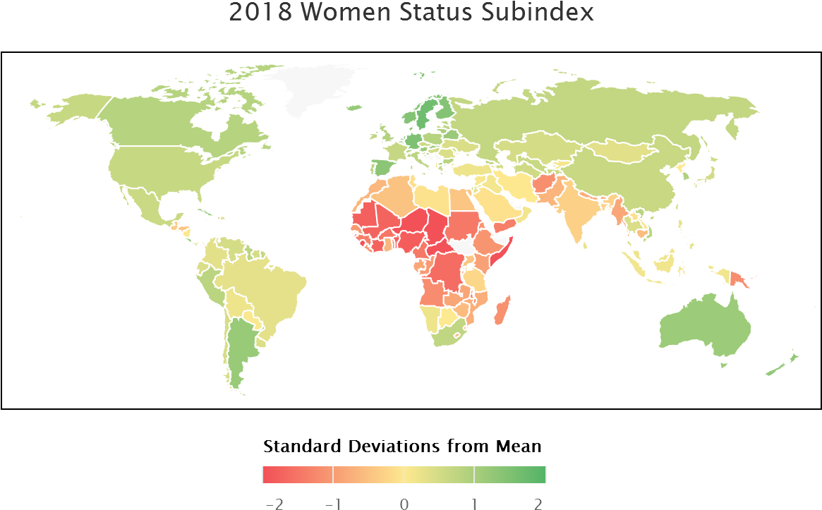 2018 Wisp Women Status - Sanctions Countries By Us Eu Clipart (1200x800), Png Download