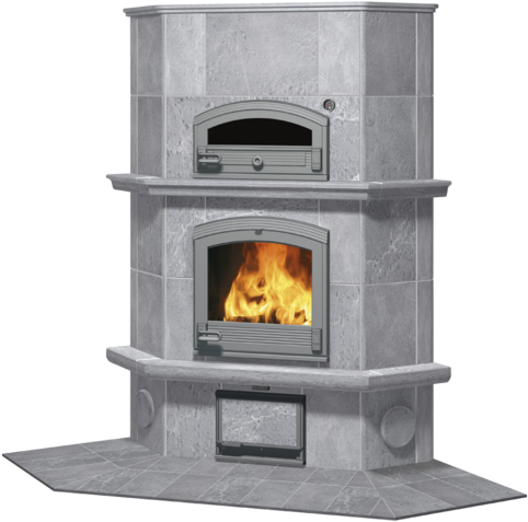 Thanks To The Grey Colour And Vibrant Surface That - Termostufa Con Forno Clipart (640x480), Png Download