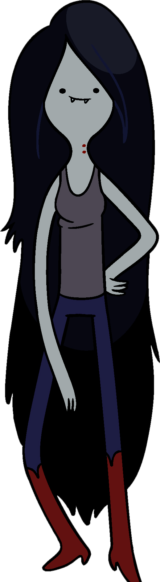 Evicted - Time Marceline The Vampire Queen Clipart (519x1877), Png Download