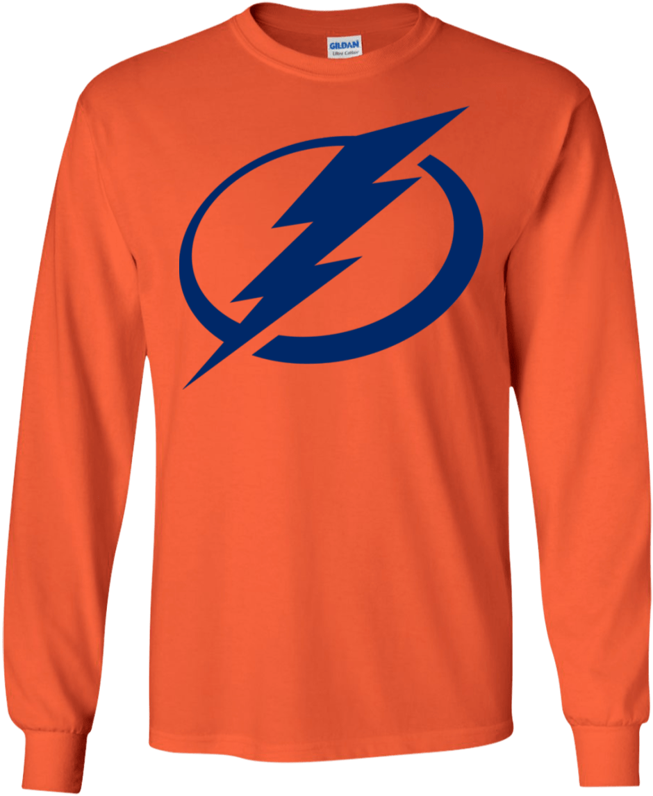 Tampa Bay Lightning Logo Ls T-shirt - Symbol Tampa Bay Lightning Logo Clipart (1155x1155), Png Download