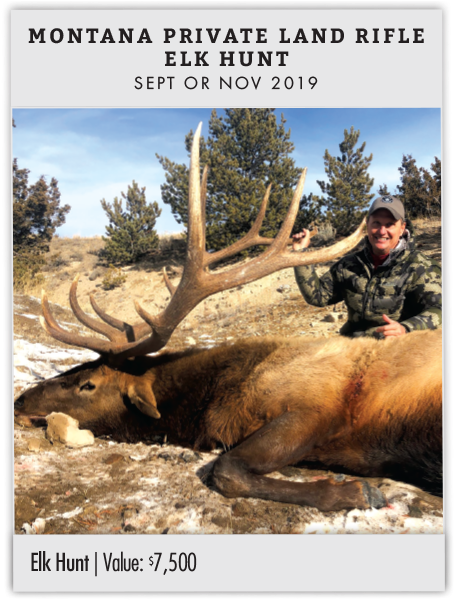 Montana Private Land Rifle Elk Hunt - Elk Clipart (600x600), Png Download