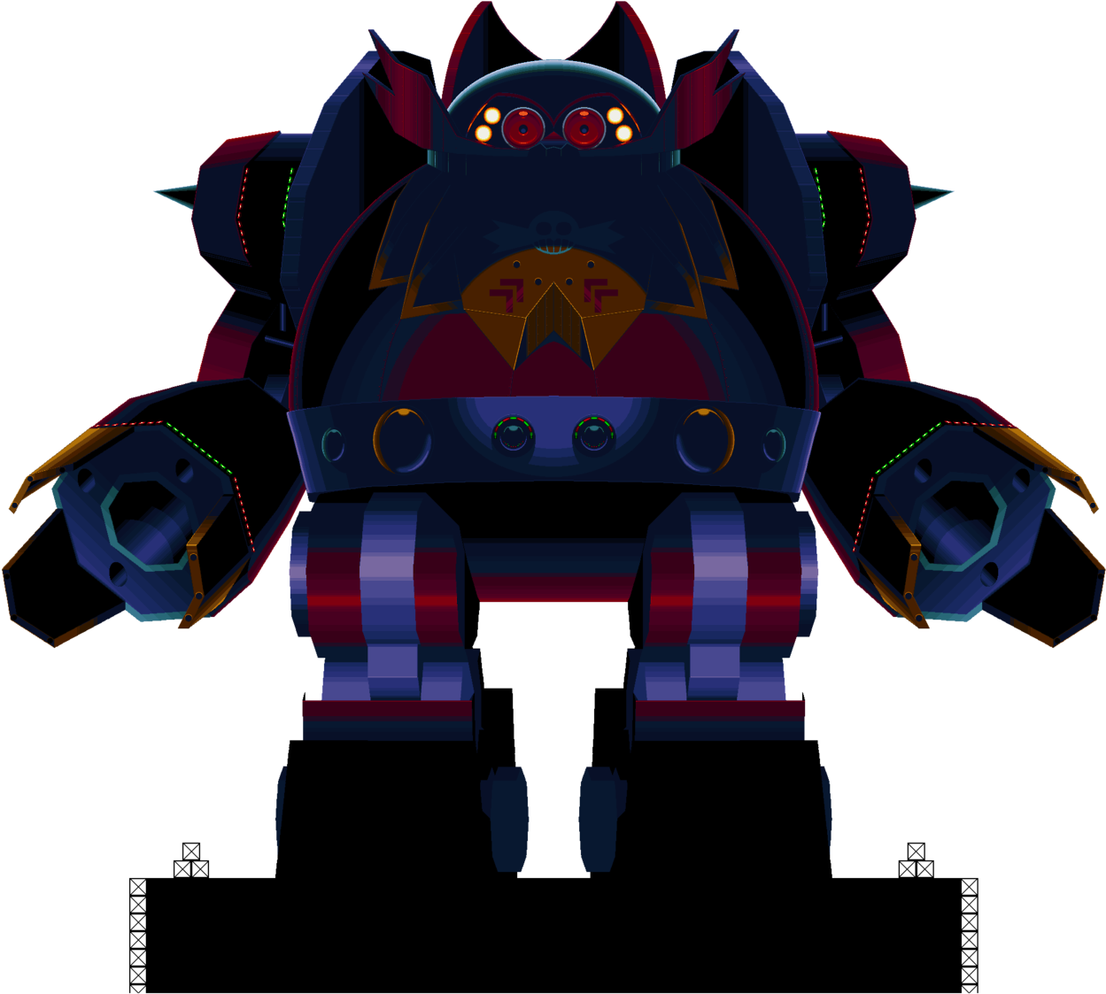 #sonic Mania - Sonic Mania Titanic Monarch Clipart (1280x1280), Png Download