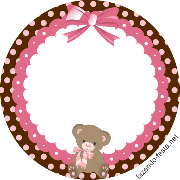 Marrom Com Rosa Png - Tags Marrom E Rosa Clipart (592x591), Png Download