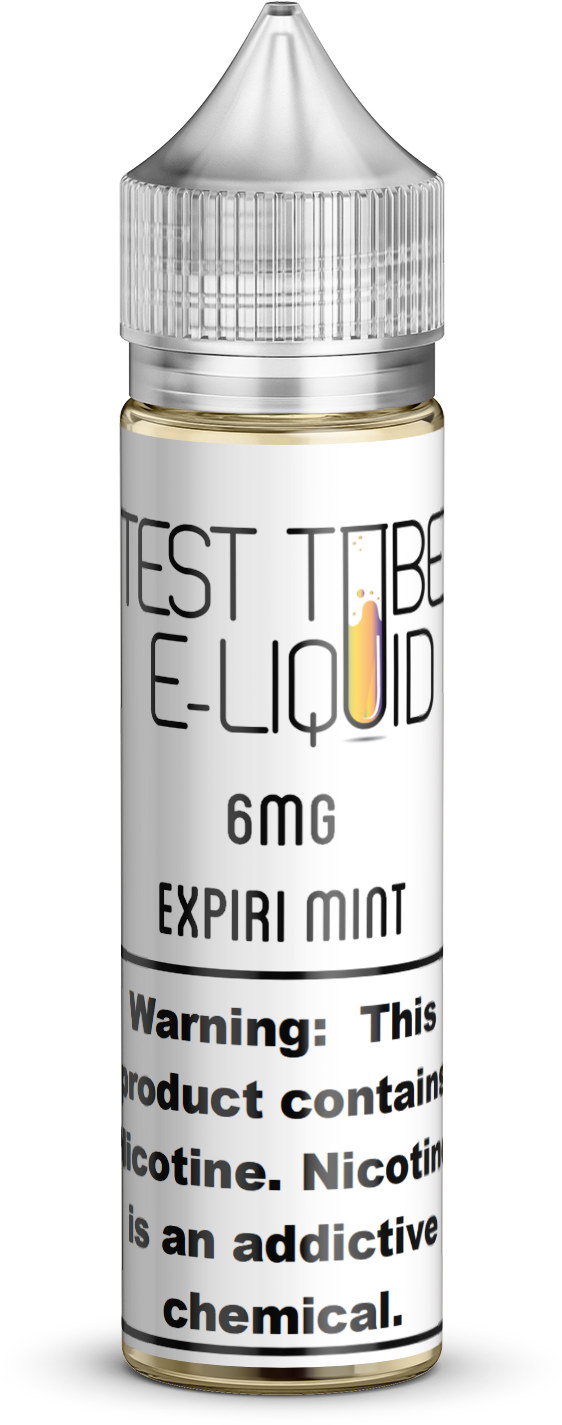 Test Tube Expiri Mint - Cosmetics Clipart (1350x1800), Png Download