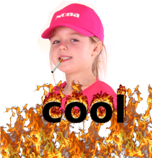 Cool - Fire Clipart (500x667), Png Download