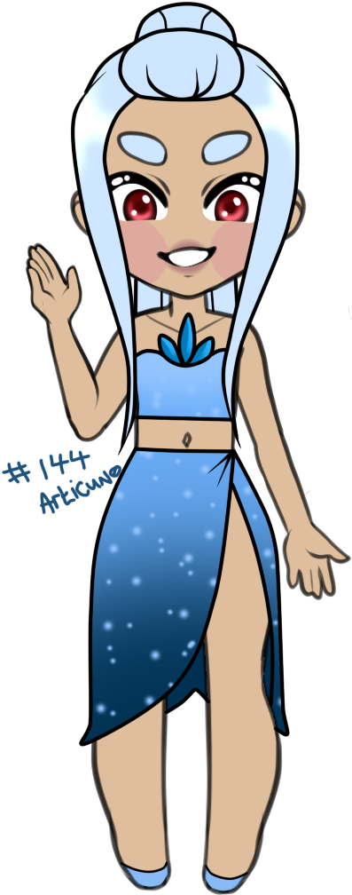 Articuno [sold] - Cartoon Clipart (508x1105), Png Download