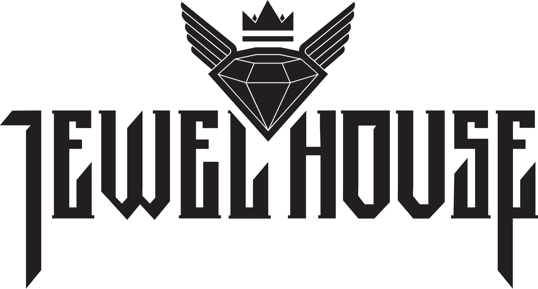 Jewel House Clothing Logo Clipart (1763x946), Png Download