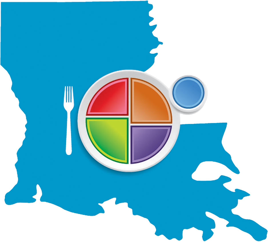 Choose Myplate Louisiana Logo - Lsu Louisiana Clipart (938x846), Png Download