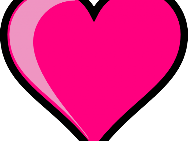 Pink Heart Icon Clipart (640x480), Png Download