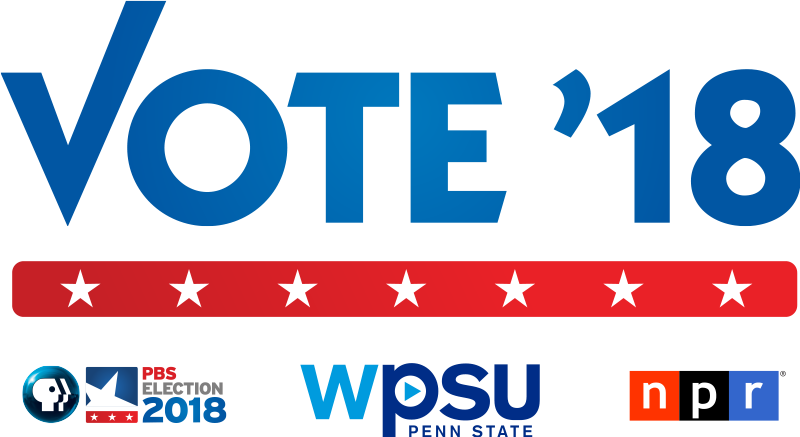 Wpsu Proudly Presents Vote '18, A Resource For Election - Pbs Newshour Election Coverage 2018 Clipart (800x437), Png Download