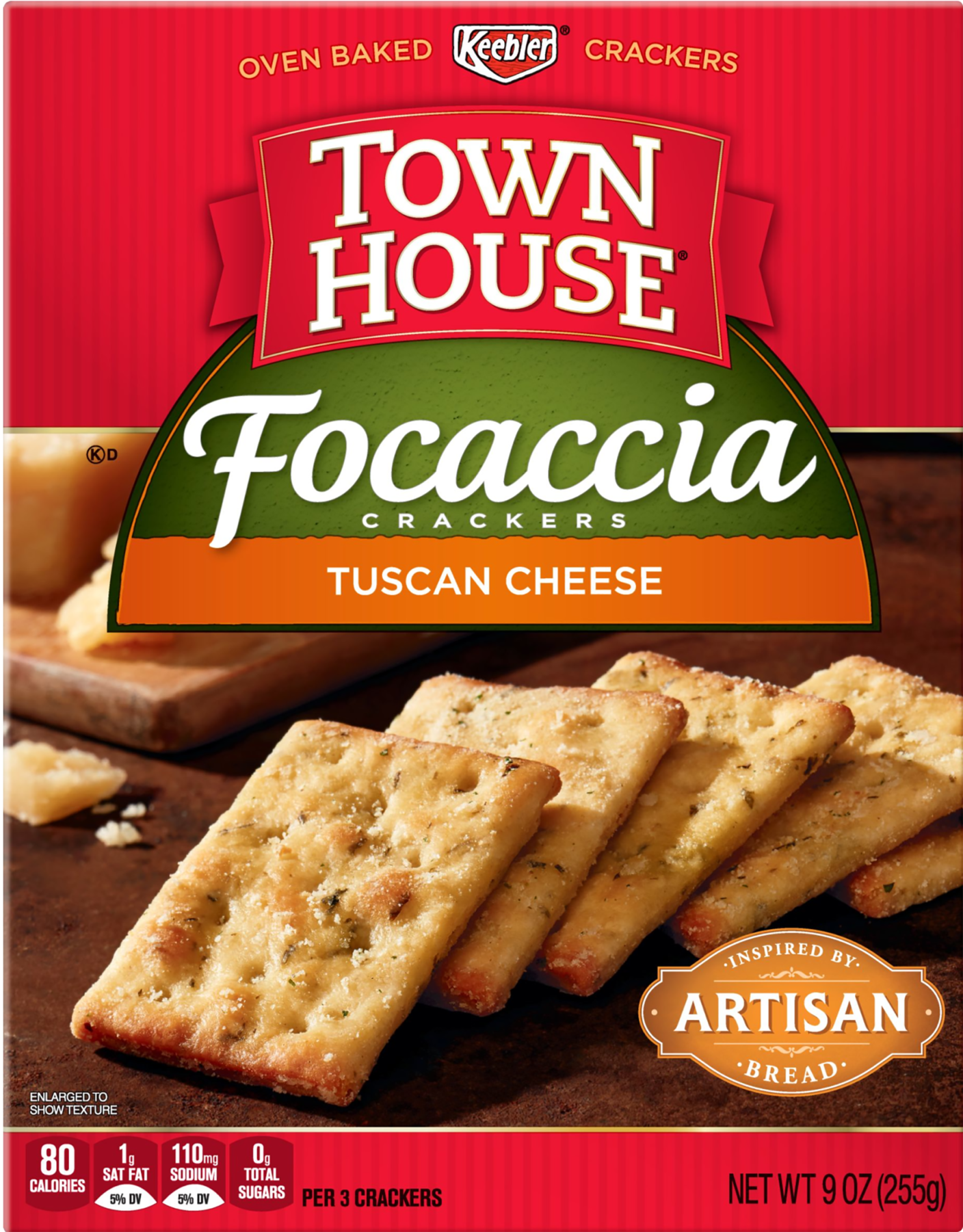 Town House Focaccia Crackers Clipart (1800x1800), Png Download