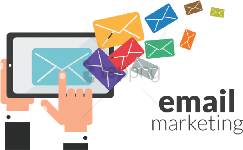 Free Png Download Email Marketing Png Images Background - Fiverr Email Marketing Clipart (850x527), Png Download