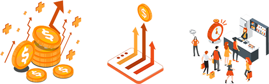 Many Factors Affect Quick Service Restaurants' Profitability - Illustration Clipart (1072x472), Png Download