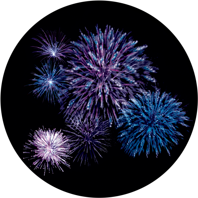 Firework Burst - Fireworks Clipart (800x800), Png Download