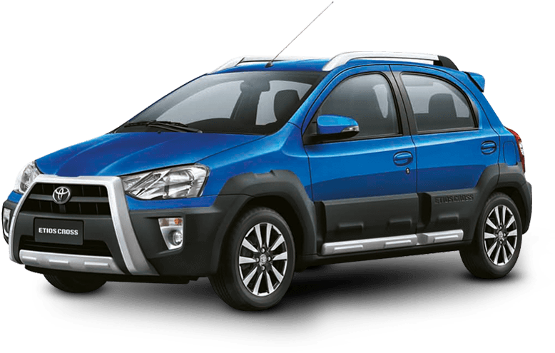 Toyota Etios Cross - Toyota Etios Cross Black Colour Clipart (797x518), Png Download