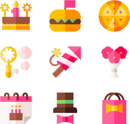 Birthday Clipart (600x564), Png Download