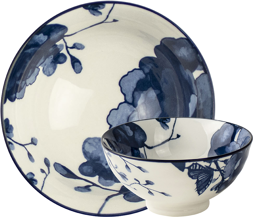 Ming - Blue And White Porcelain Clipart (960x720), Png Download