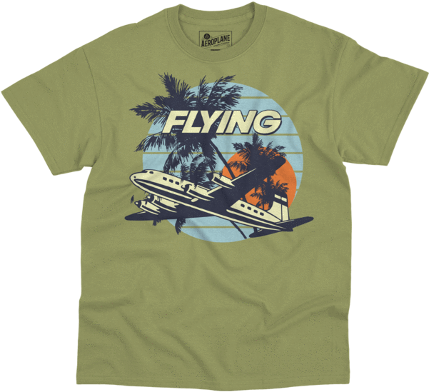 Flying Aero Shop - Shirt Clipart (600x600), Png Download