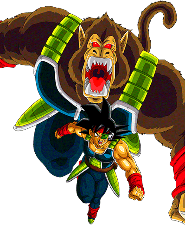 Dragon Ball Bardock Ozaru Clipart (768x1024), Png Download