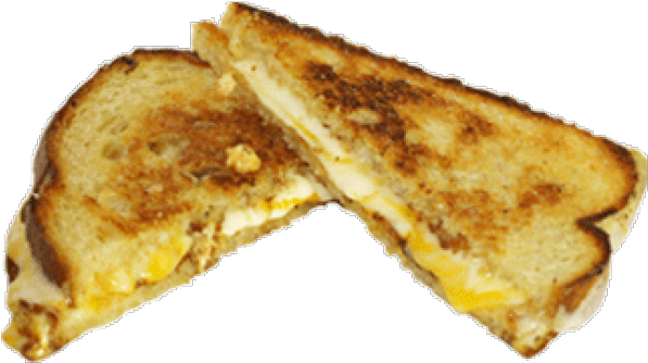 Grilled Cheese Clipart Transparent - Grilled Cheese Sandwich No Background - Png Download (640x480), Png Download