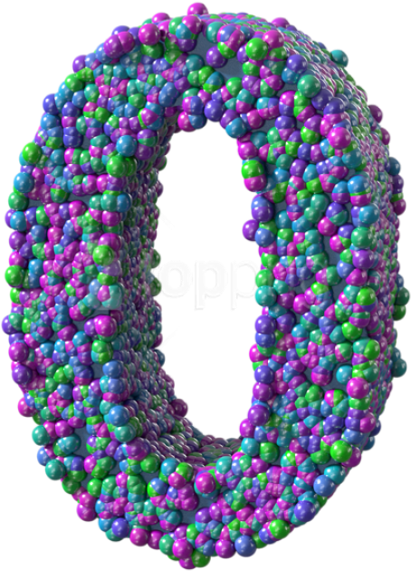 Free Png Download Colorful Number Zero Transparent - Zero Colorful Clipart (481x664), Png Download
