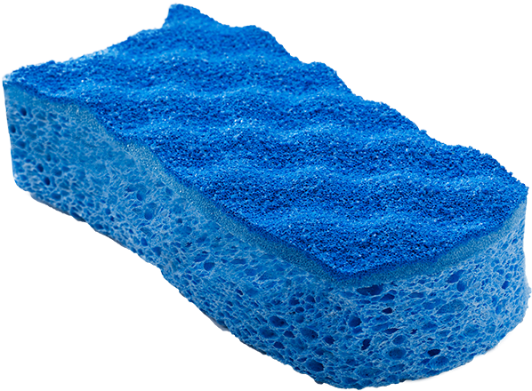 Scrunge Bathroom Scrub Sponge - Bathroom Sponge Clipart (600x600), Png Download