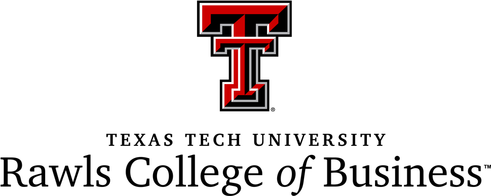 Texas Tech University Rawls College Of Business - Texas Tech University Clipart (1000x418), Png Download