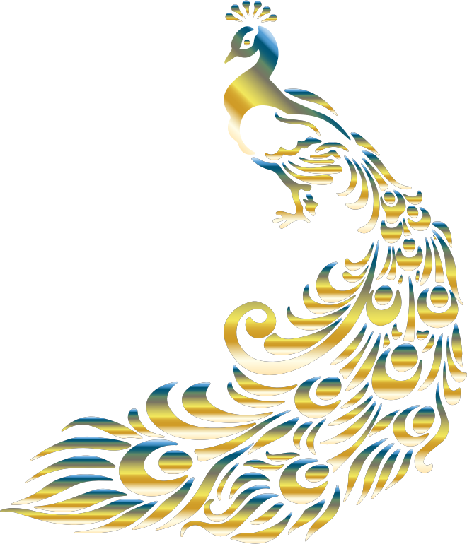 Medium Image - Transparent Background Peacock Clip Art - Png Download (660x770), Png Download