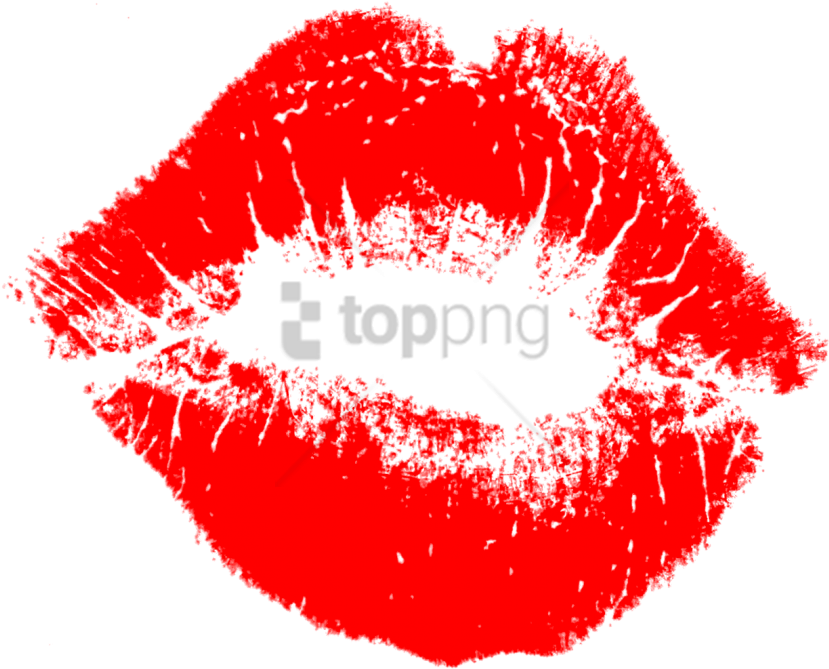 Free Png Download Lips Png Images Background Png Images - Red Lips Kiss Transparent Background Clipart (850x694), Png Download
