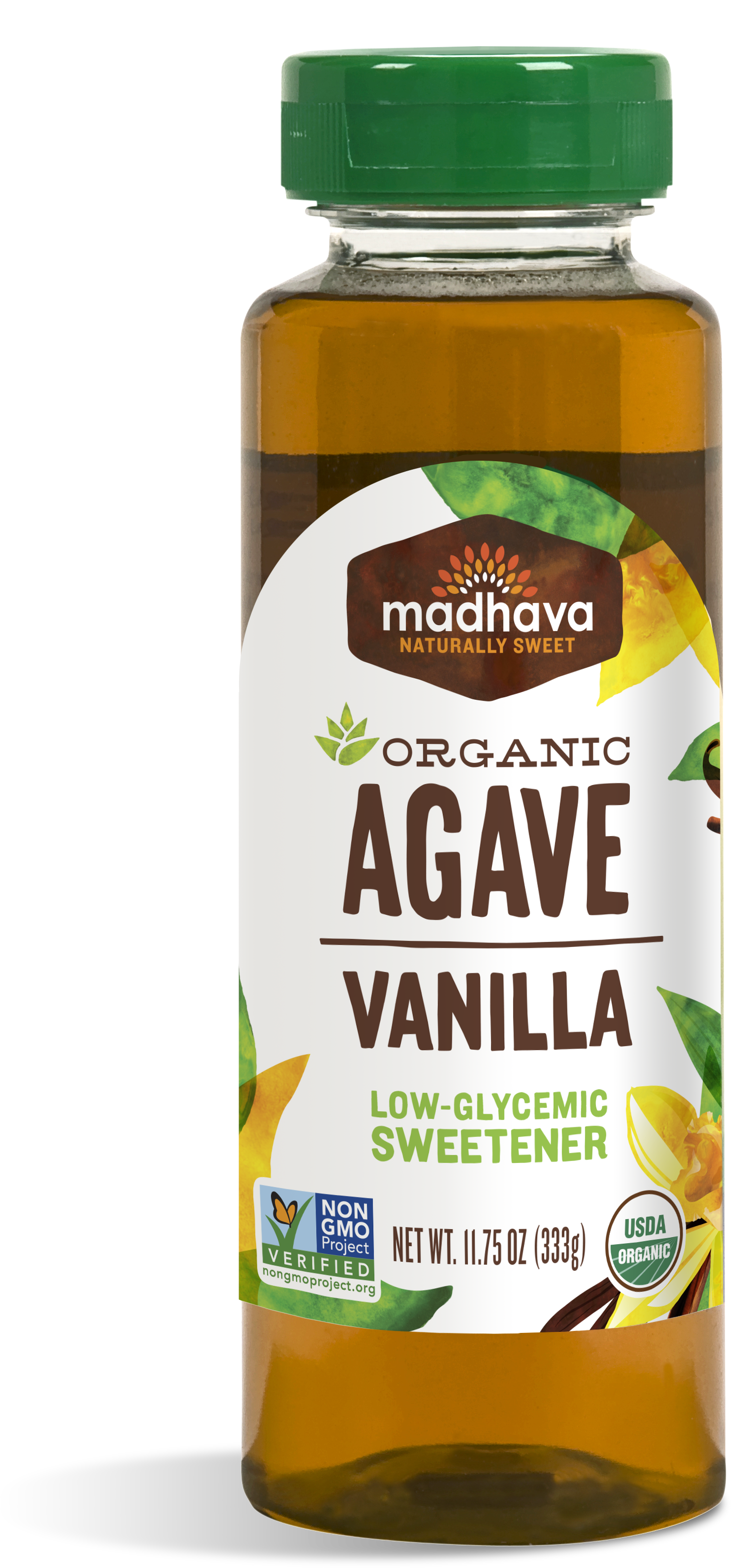 Organic Agave Nectar Vanilla - Vanilla Agave Clipart (2475x3272), Png Download