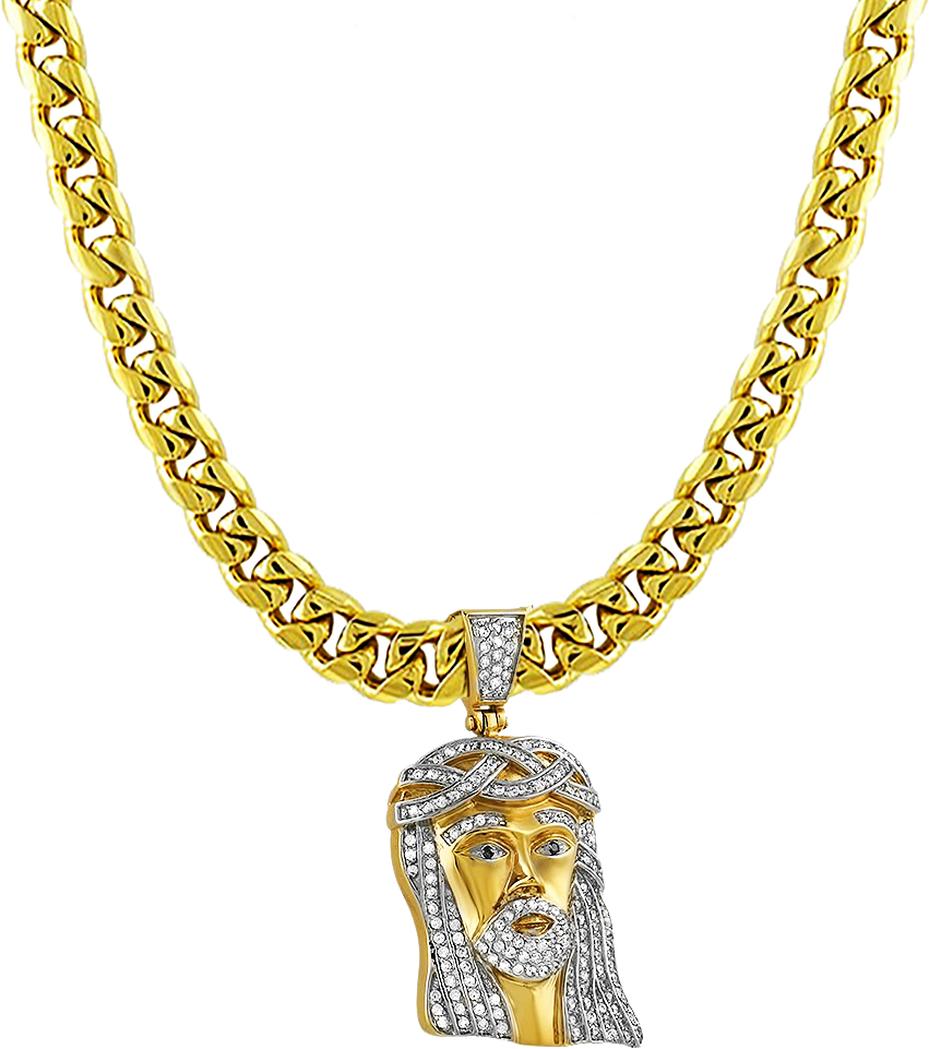 Vector Free Stock Necklace Chain Jewellery Pendant - Golden Necklace Png Cl...