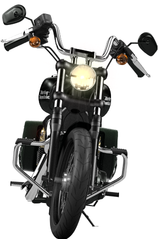 Engine Guard Street Bob Clipart (1004x500), Png Download