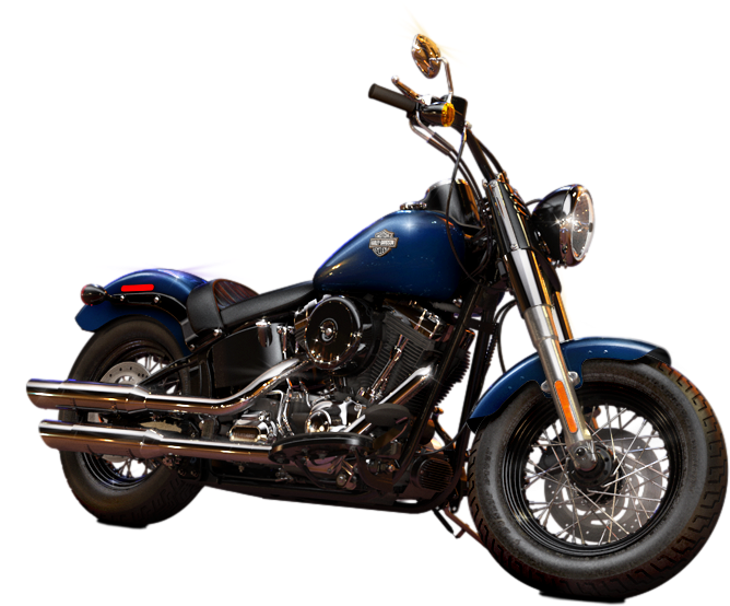 2013 Harley-davidson Softail Slim - Harley Davidson Orange Png Clipart (820x700), Png Download