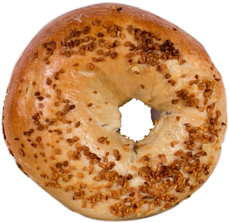 Bagel Png Transparent Images Free Download Clipart - Garlic Salt Bagel (600x600), Png Download