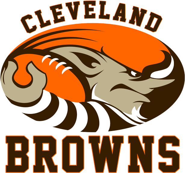 Cleveland Browns Png Transparent Images - Old Cleveland Browns Logos Clipart (800x600), Png Download
