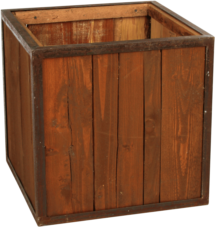 Rustic & Oak Planter - Plywood Clipart (980x952), Png Download
