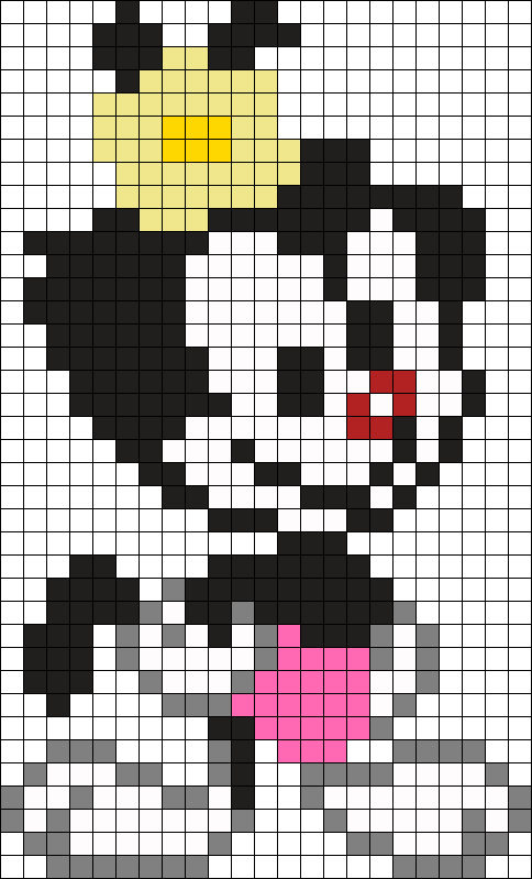 Dot Animaniacs Perler Bead Pattern / Bead Sprite - Animaniacs Perler Beads Clipart (484x799), Png Download