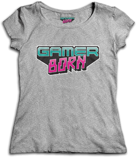 Women's Gamerborn Logo T-shirt - T-shirt Clipart (576x576), Png Download