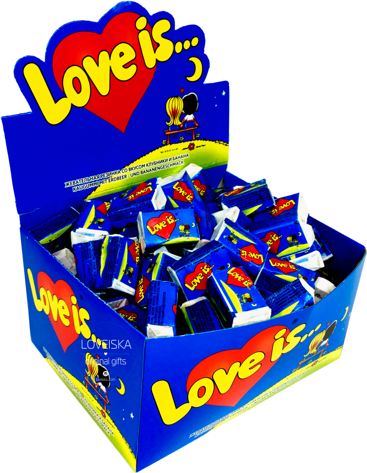 Chewing Gum No Dig Pictures Free Png - Love Is... Clipart (1024x1024), Png Download