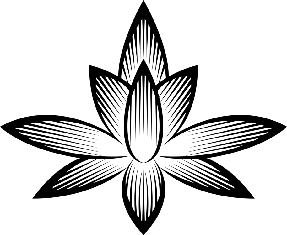 Flower Floral Design Petal Computer Icons Drawing - Flower Stylized Png Clipart (914x750), Png Download