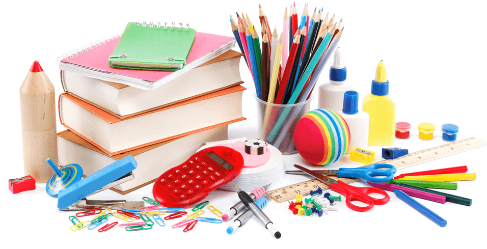 Discount On School - Stationery Clipart Png Transparent Png (987x503), Png Download