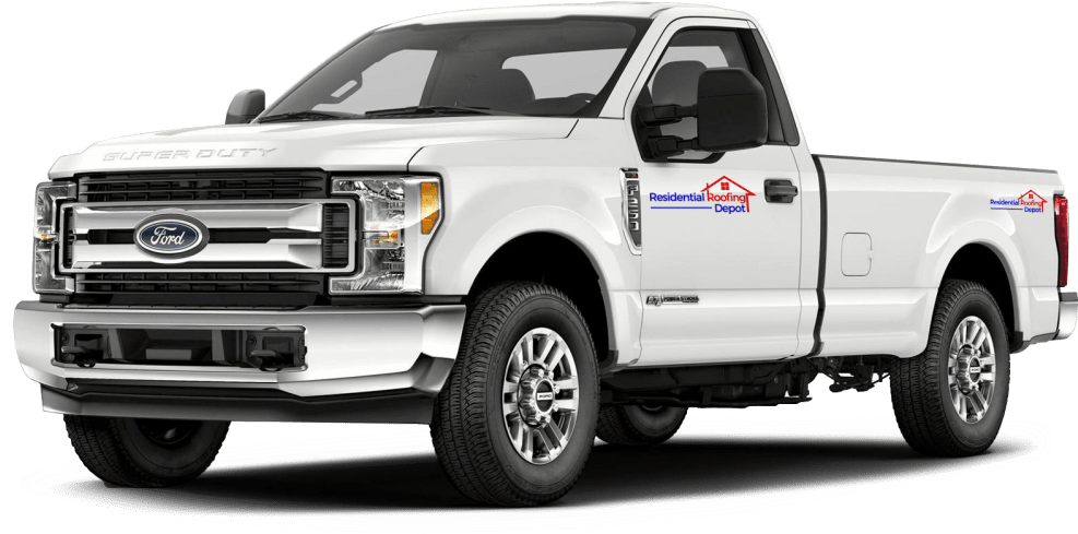 Residential Roofing Depot Cars - 2018 Ford F 350 Regular Cab Clipart (1024x496), Png Download