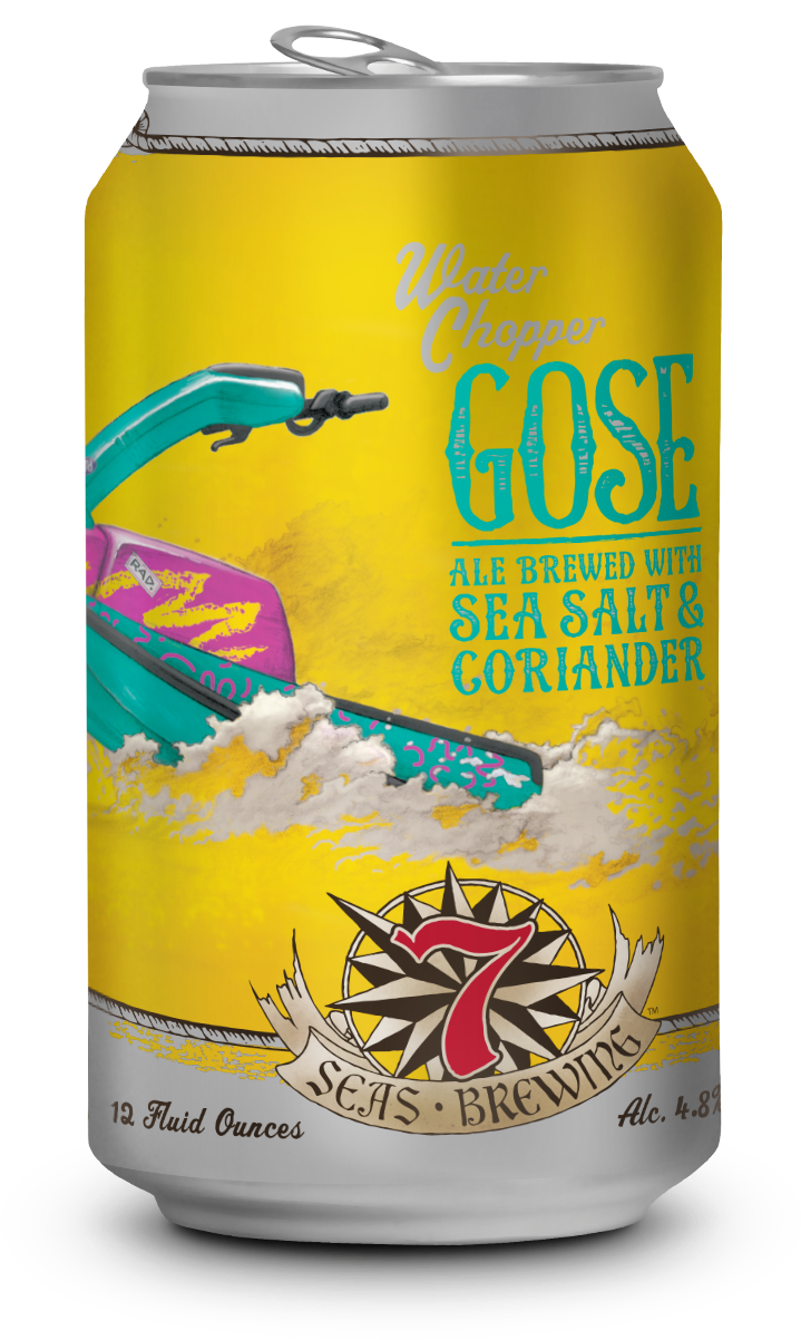7 Seas Brewery's Gose Craft Beer Can Design - Sikhye Clipart (2000x1667), Png Download