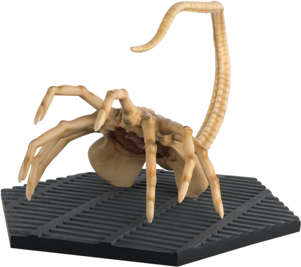 Mega Aliens Facehugger - Figurine Clipart (593x525), Png Download