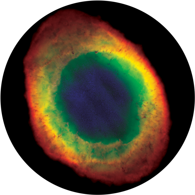 Colorful Nebula - Circle Clipart (800x800), Png Download